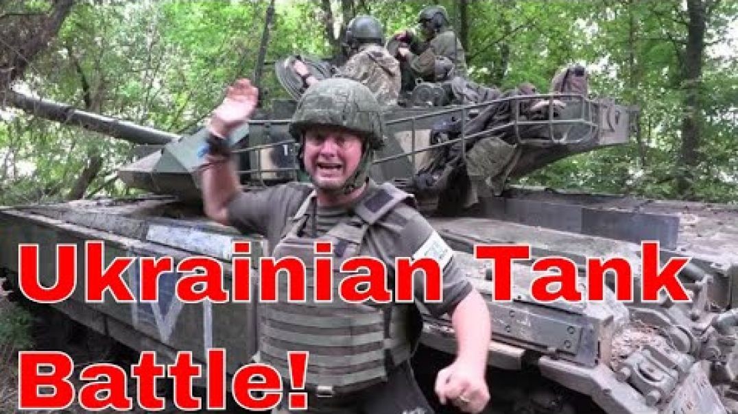 Russia Uses captured  ukranian tanks