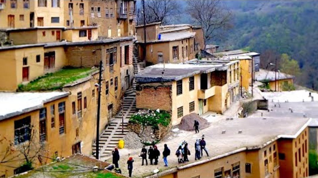 ⁣The Village Where The Roofs Are Also Streets