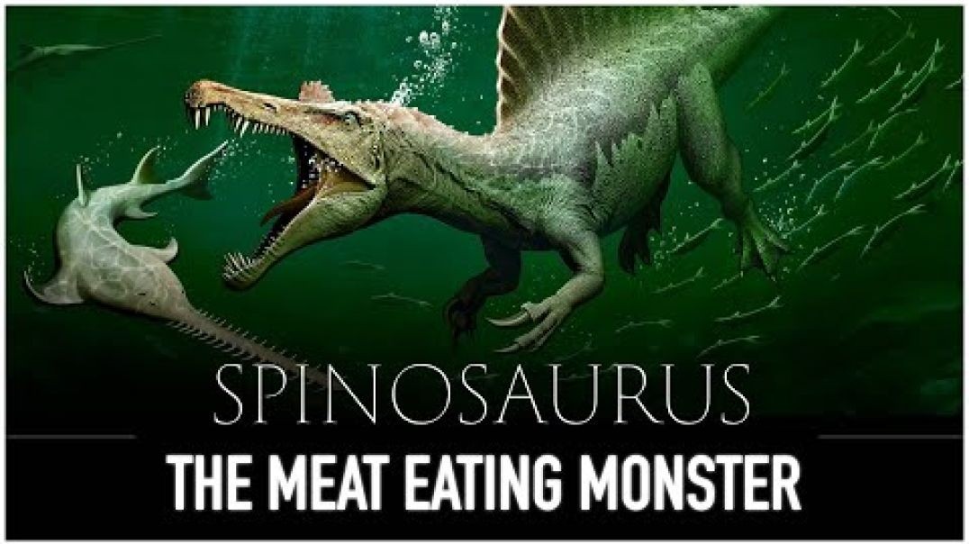 ⁣Spinosaurus The Scariest Carnivorous Dinosaur to Have Ever Lived