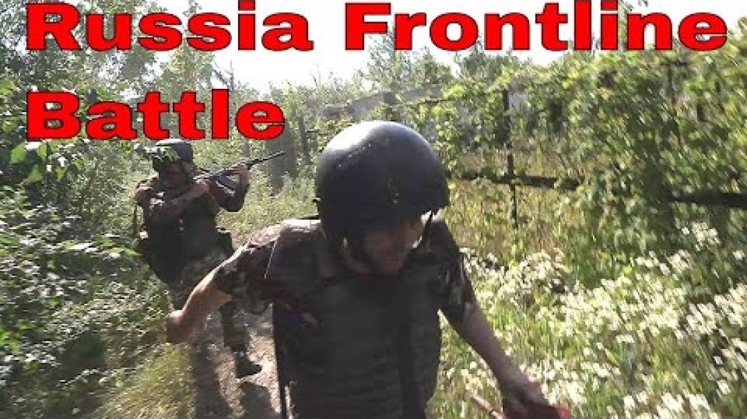 ⁣Intense Russian Frontline Battle Underfire