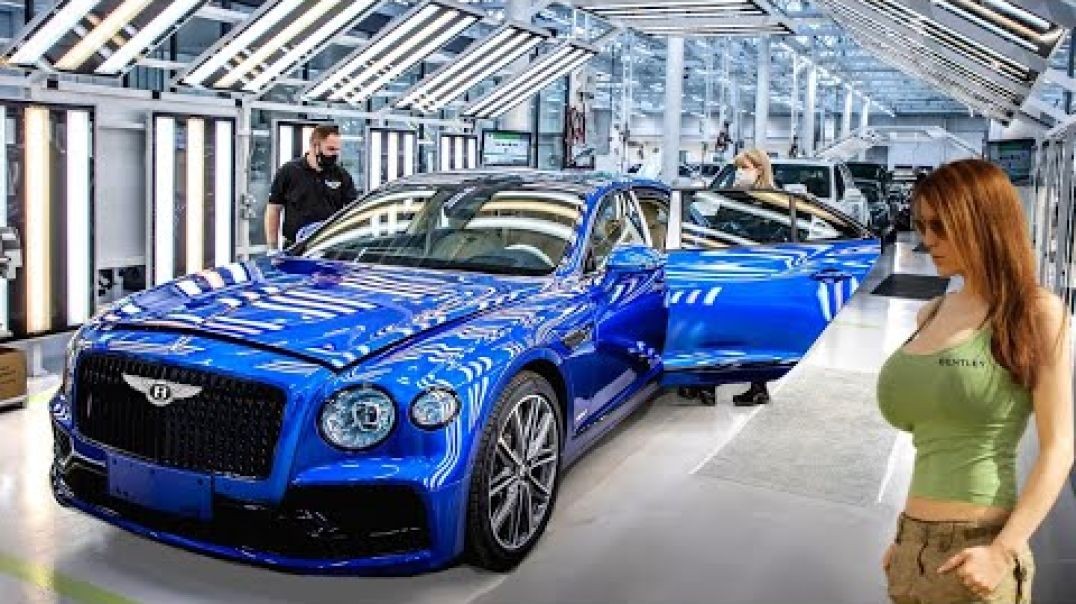 ⁣BENTLEY Factory 2023 Production  Manufacturing  Building Luxury Hand-Built