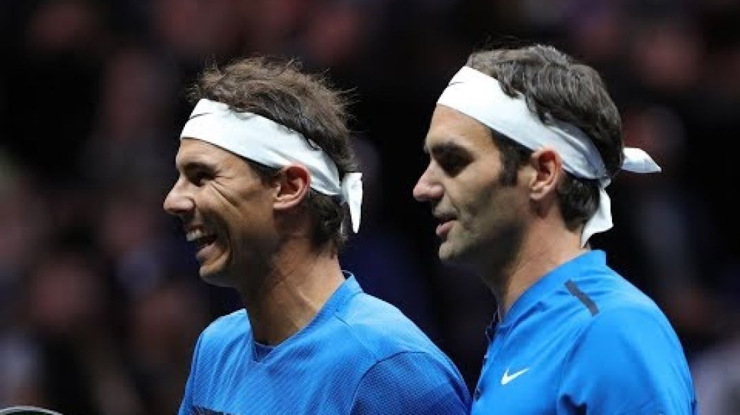 Laver Cup Doubles R nadal and R federer