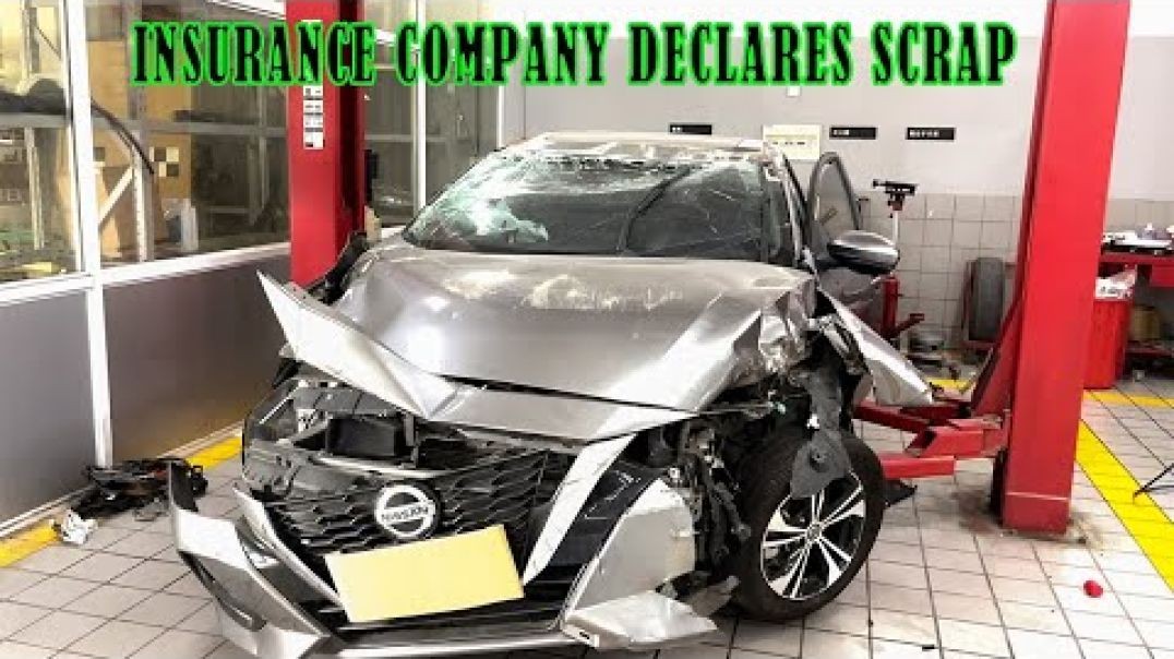 ⁣Master Technician Han Restores Scrap Nissan Sentra to Perfection