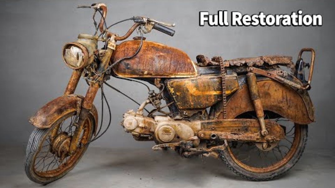 ⁣Restoration 40 Years Old ruined Classic Motorcycle