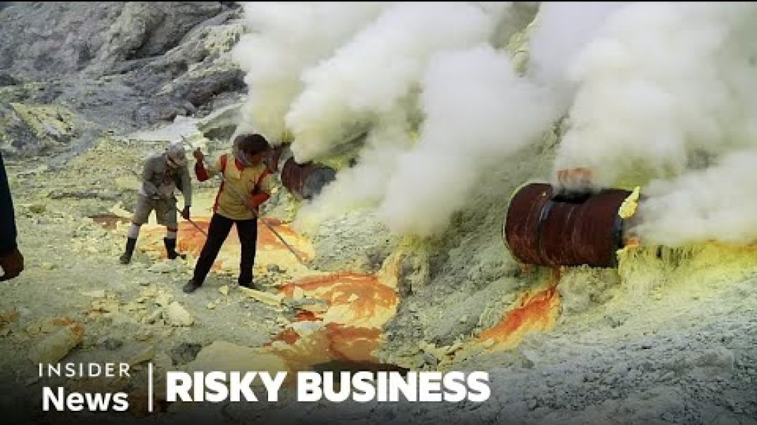 Riskiest Jobs In the World That Mine Sulfur, Salt and Coal