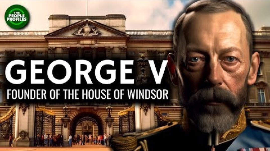 ⁣King George V  Founder of the House of Windsor