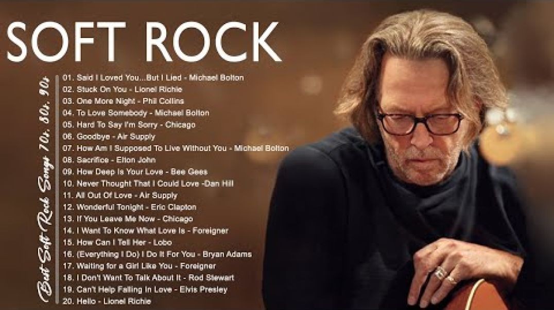 ⁣Eric Clapton, Elton John, Phil Collins, Bee Gees, Rod Stewart - Soft Rock Ballads 70s 80s 90s